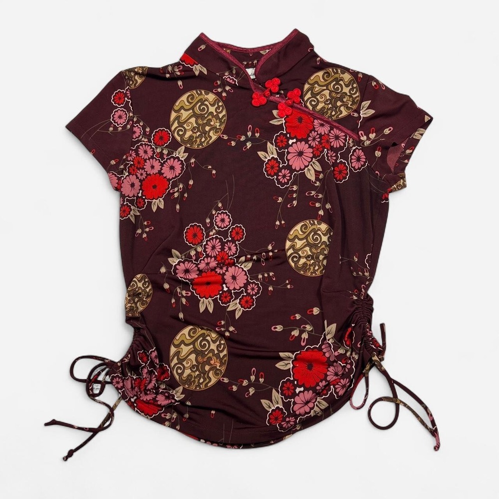 Qipao Top Y2K Vintage Rare Charlotte Russe